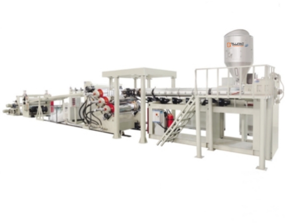 Extrusion Line For PP, PE Sheets with logo
