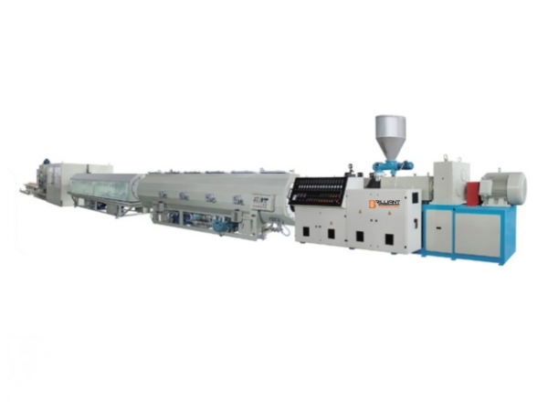 Extrusion line for PVC pipes 2 with logo